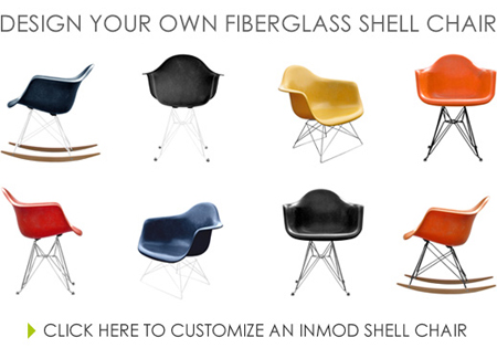 Inmod Fiberglass Shell Chair