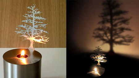 Pine Tree Lumen Lamp