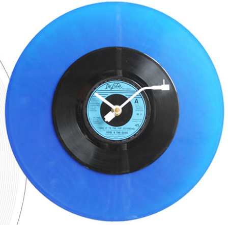 Recycled Vinyl Wall Clock