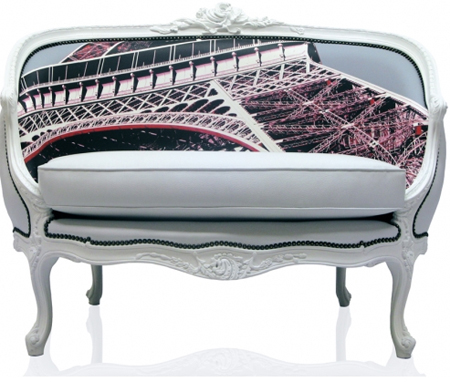 Teo Jasmin Eiffel Bench